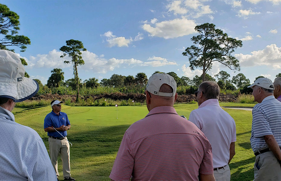 sandridge golf club practice facility