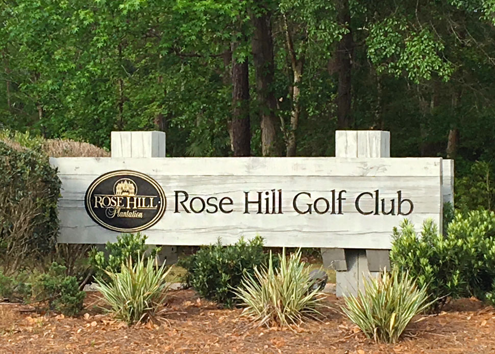 GN – Golf 3 IGM Signs Rose Hill Golf Club